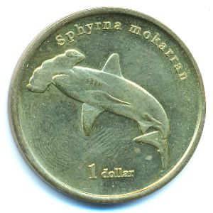 Муреа., 1 доллар (2020 г.)