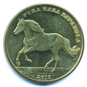 Сен-Дени., 1 крона (2019 г.)
