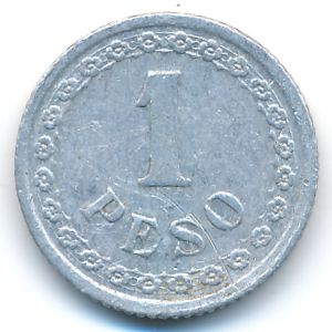 Парагвай, 1 песо (1938 г.)