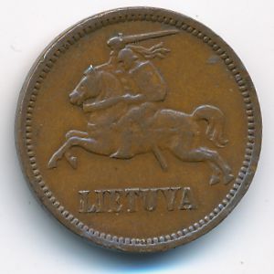 Lithuania, 5 centai, 1936