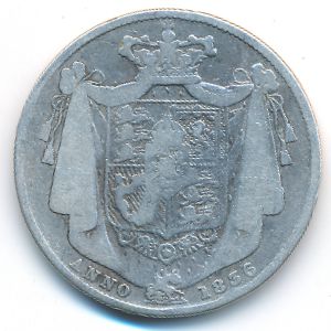 Великобритания, 1/2 кроны (1836 г.)