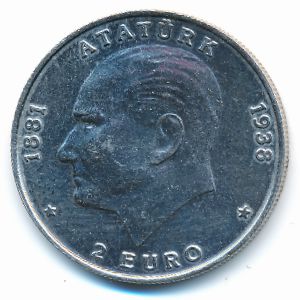 Turkey, 500000 lira, 1998