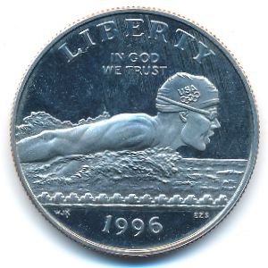 США, 1/2 доллара (1996 г.)