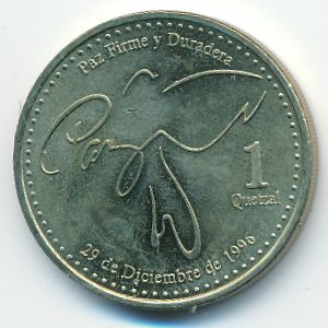 Гватемала, 1 кетсаль (2011 г.)
