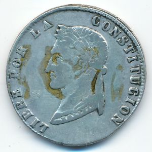 Боливия, 4 соля (1853 г.)