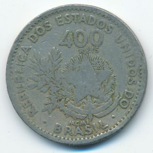 Brazil, 400 reis, 1901