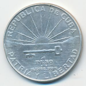 Куба, 1 песо (1953 г.)