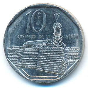 Куба, 10 сентаво (2008 г.)