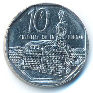 Куба, 10 сентаво (2008 г.)
