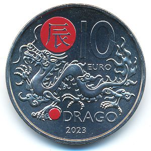 San Marino, 10 евро, 2023