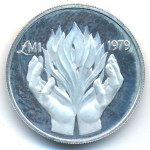 Malta, 1 pound, 1979