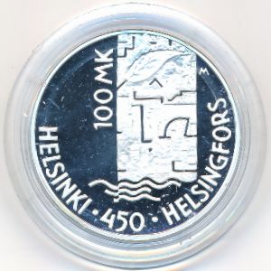 Финляндия, 100 марок (2000 г.)