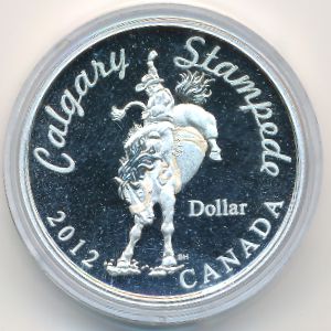 Canada, 1 доллар, 2012
