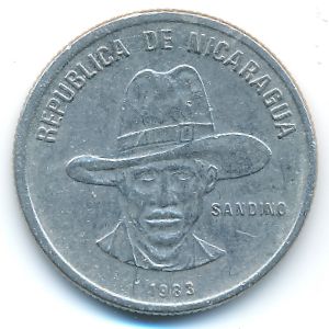 Никарагуа, 50 сентаво (1983 г.)