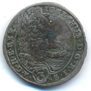 Hungary, 3 крейцера, 1711