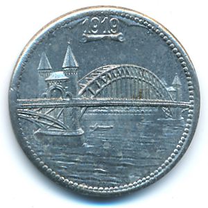 Bonn, 10 пфеннигов, 1919