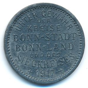 Bonn, 10 пфеннигов, 1917