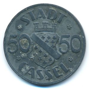 Кассель., 50 пфеннигов (1920 г.)