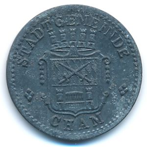 Кассель., 5 пфеннигов (1917 г.)