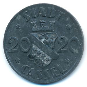 Кассель., 20 пфеннигов (1920 г.)
