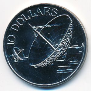Сингапур, 10 долларов (1980 г.)