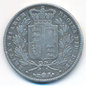 Великобритания, 1 крона (1844 г.)
