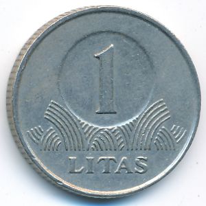 Литва, 1 лит (2002 г.)