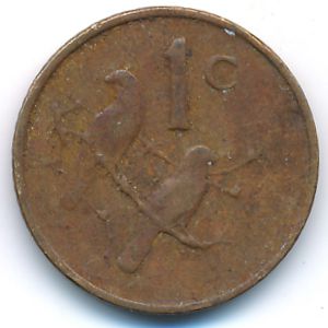 ЮАР, 1 цент (1966 г.)