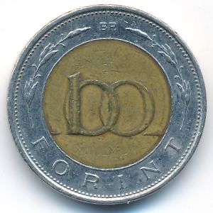 Венгрия, 100 форинтов (1997 г.)