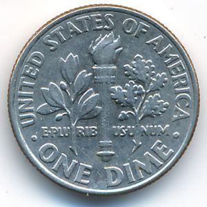 США, 1 дайм (2000 г.)