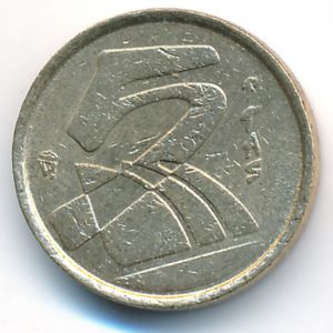 Испания, 5 песет (2000 г.)