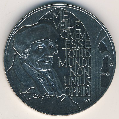 Нидерланды., 10 экю (1991 г.)