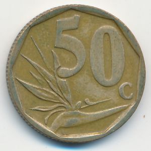 ЮАР, 50 центов (2003 г.)