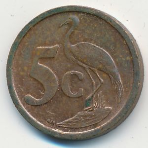 ЮАР, 5 центов (2003 г.)