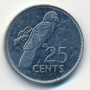 Сейшелы, 25 центов (2007 г.)