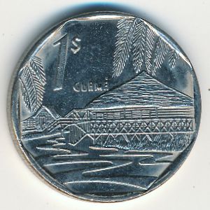 Cuba, 1 peso, 2000