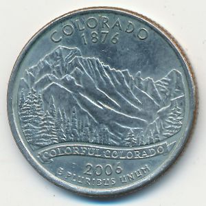 США, 1/4 доллара (2006 г.)