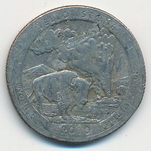 USA, Quarter dollar, 2010