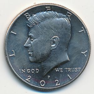 США, 1/2 доллара (2021 г.)