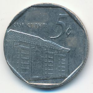 Куба, 5 сентаво (1994 г.)
