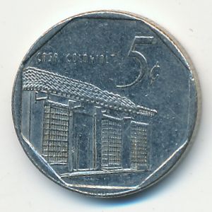 Куба, 5 сентаво (1999 г.)