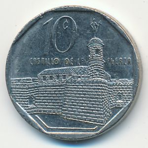 Куба, 10 сентаво (2008 г.)