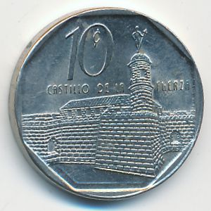 Куба, 10 сентаво (2002 г.)