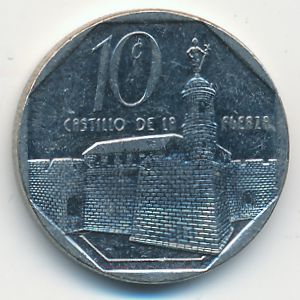 Куба, 10 сентаво (1994 г.)