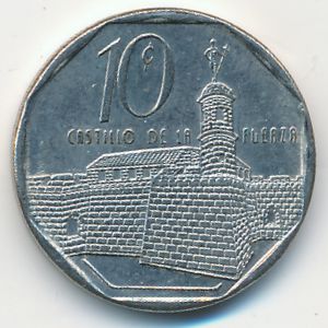 Куба, 10 сентаво (1999 г.)