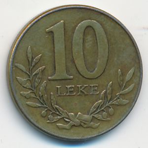 Албания, 10 лек (2009 г.)