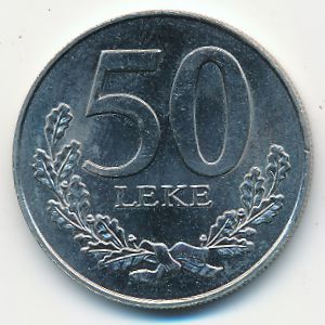Албания, 50 лек (2000 г.)