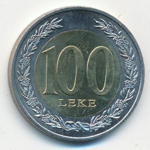 Албания, 100 лек (2000 г.)