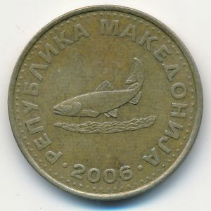 Macedonia, 2 denari, 2006