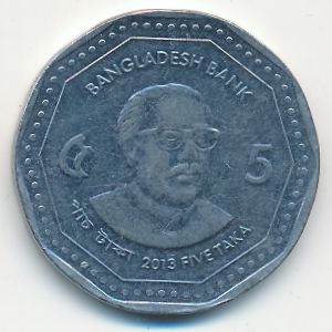 Бангладеш, 5 така (2013 г.)